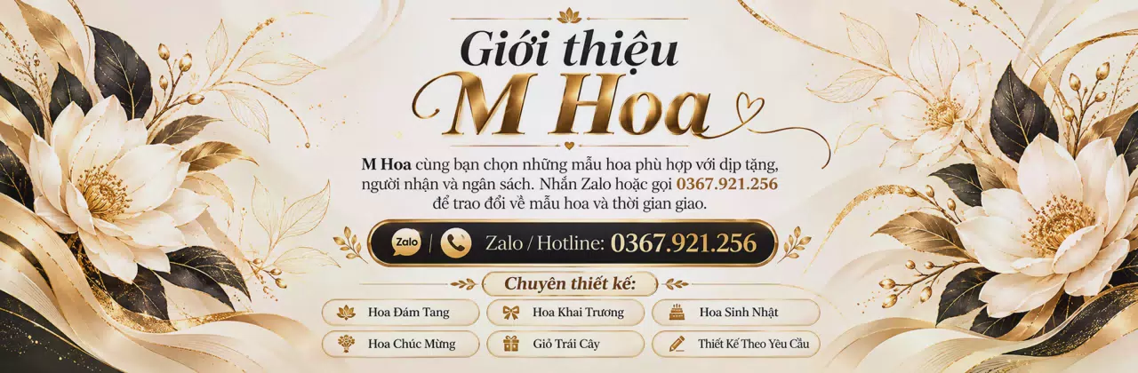 Ảnh bìa Shop hoa tươi Phường Phong Điền Huế - Đồng hành cùng những dịp đặc biệt